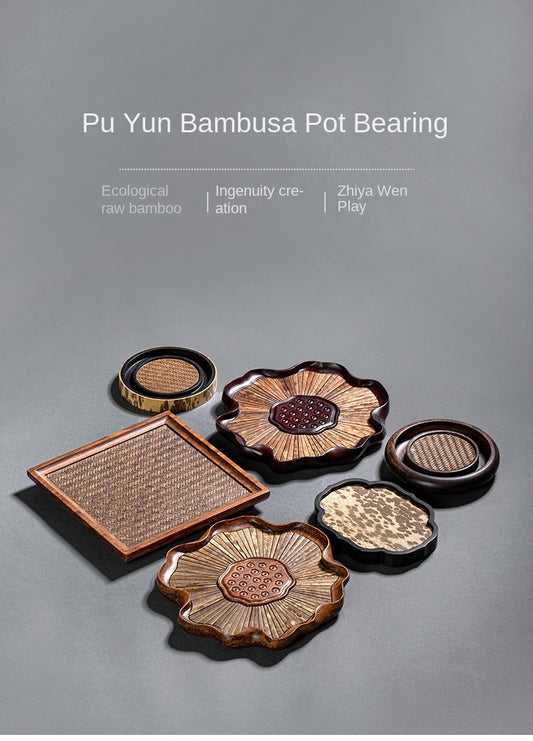 Teapot Holder Dry Bubble Tray