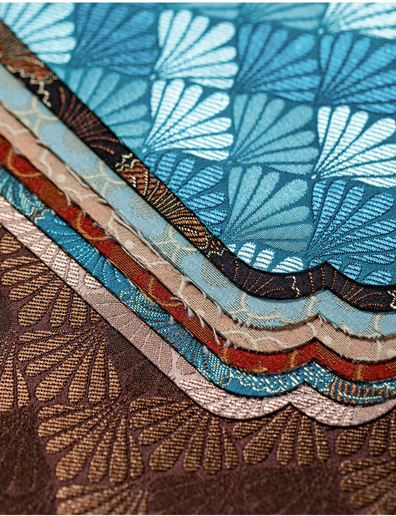 Brocade tea mat