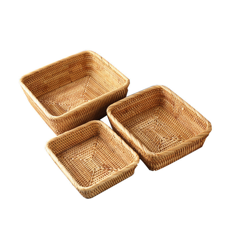 Rattan Woven Fruit Basket