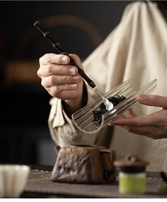 Black Bamboo Tea Spoon