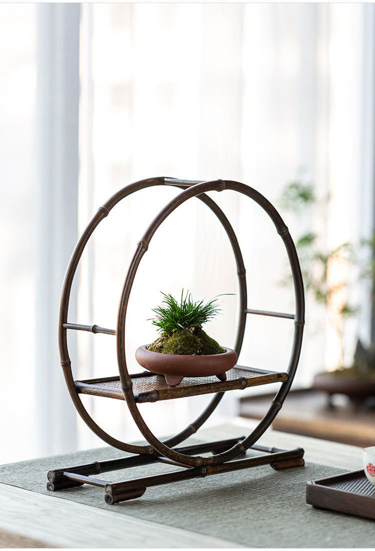 New Purple Bamboo Tray