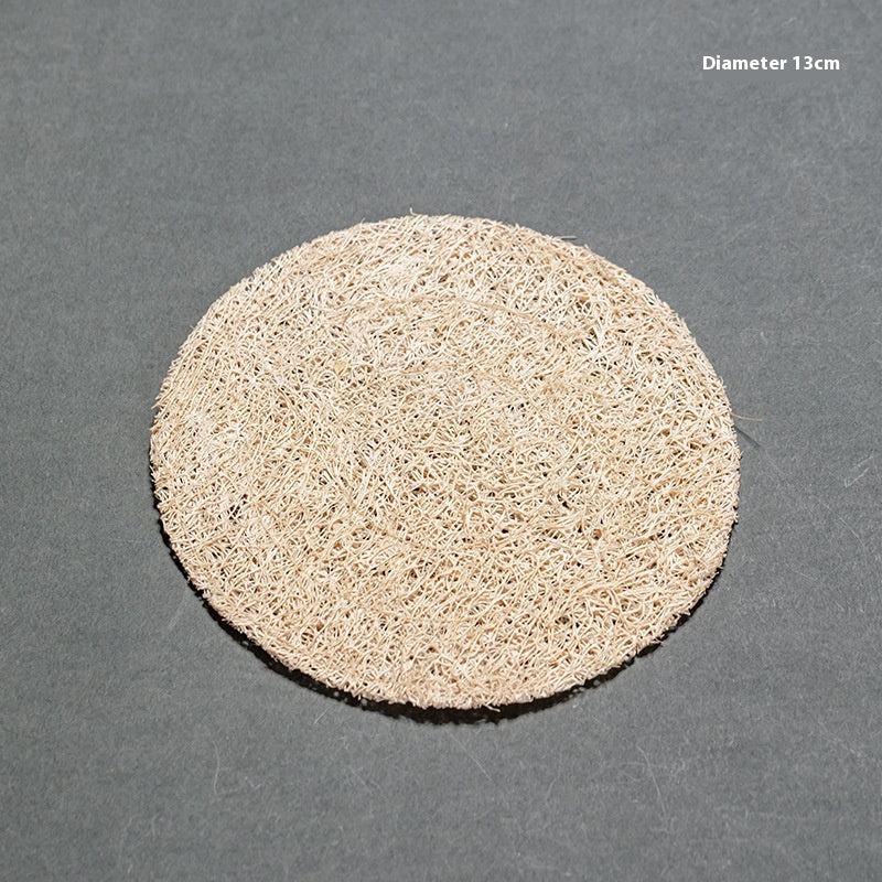 Teapot Holder Loofah Mat Dry Tea Tray Tea Mat