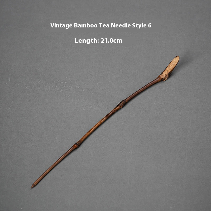 Chinese Style Bamboo Tea Needle Tea Knife