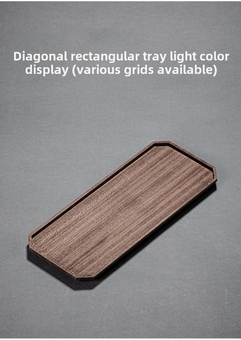 Solid Wood Dry Pour Tea Tray