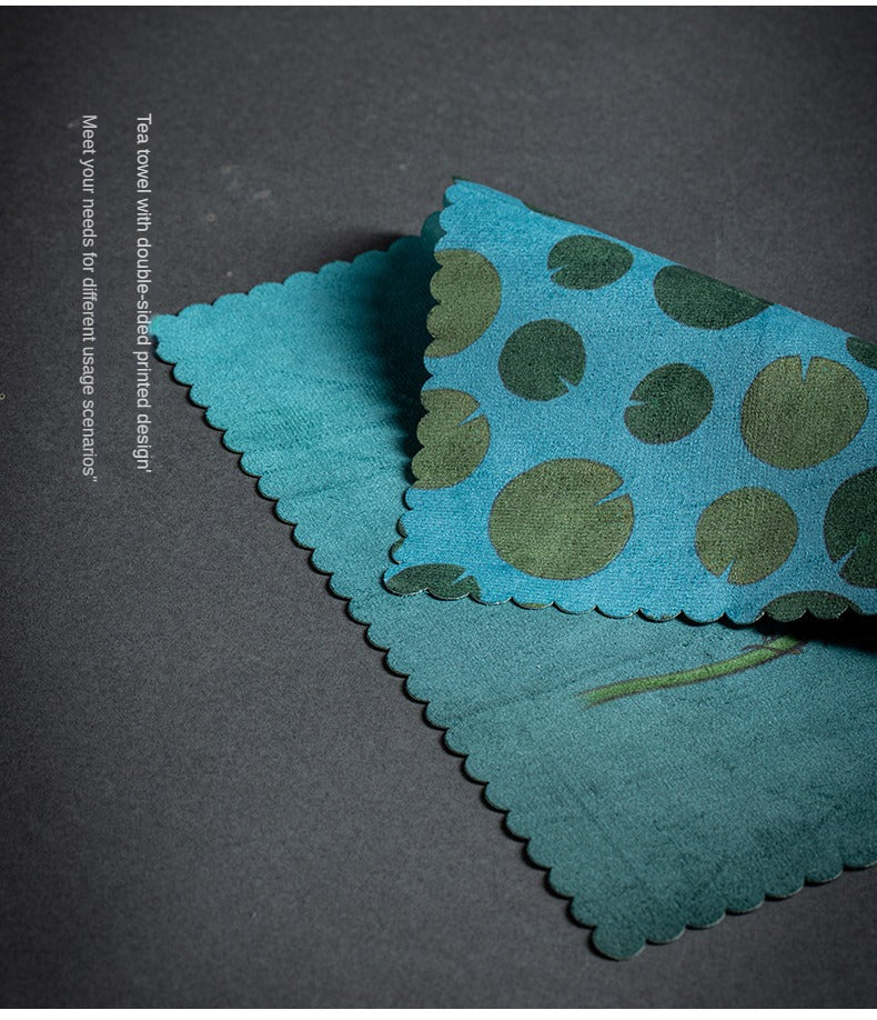 Chinese Suede Small Tea Towel