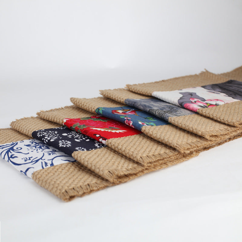Jute Tea Cloth Coarse Jute Tea Mat