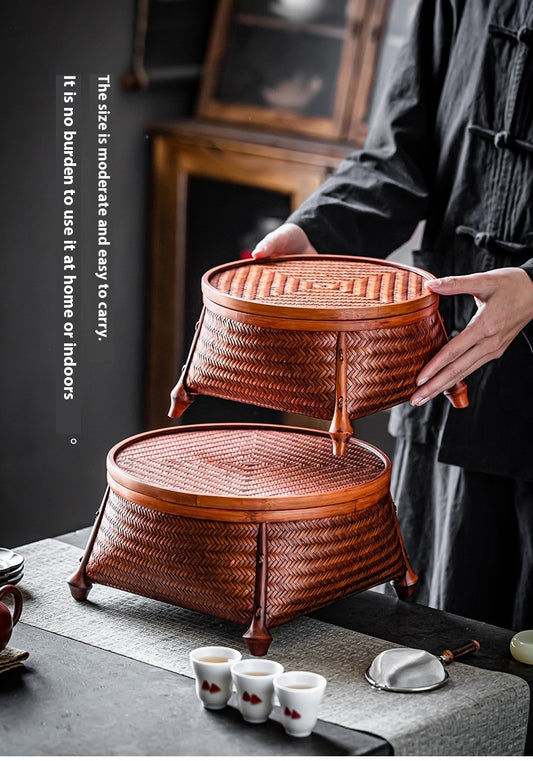 Bamboo Woven Storage Box