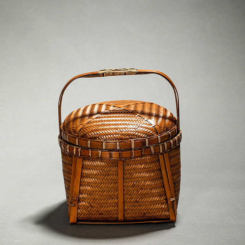 Chinese Retro Bamboo Food Container
