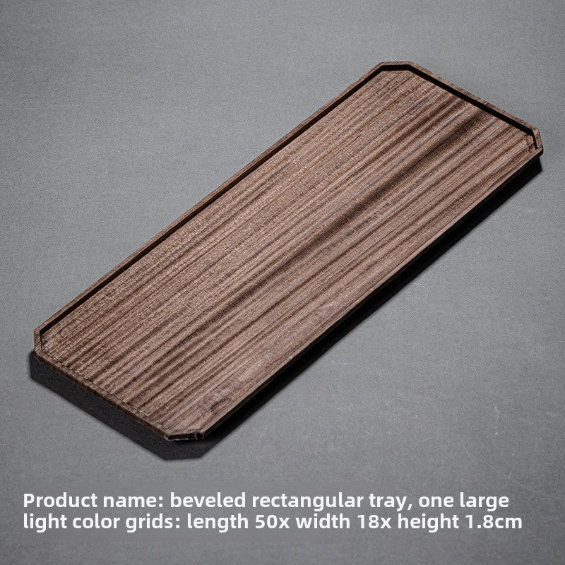Solid Wood Dry Pour Tea Tray