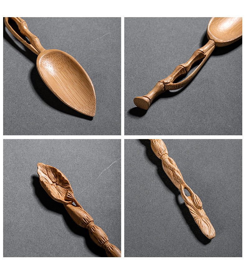Premium Bamboo Tea Scoop