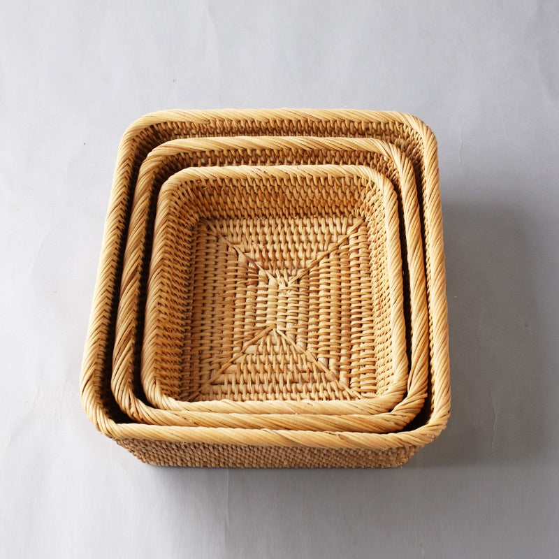 Rattan Woven Fruit Basket