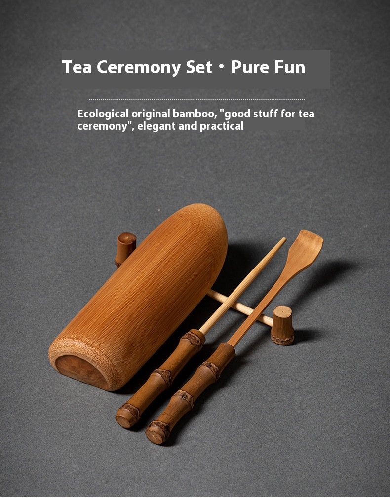 Bamboo Tea Scoop Three-Piece Set