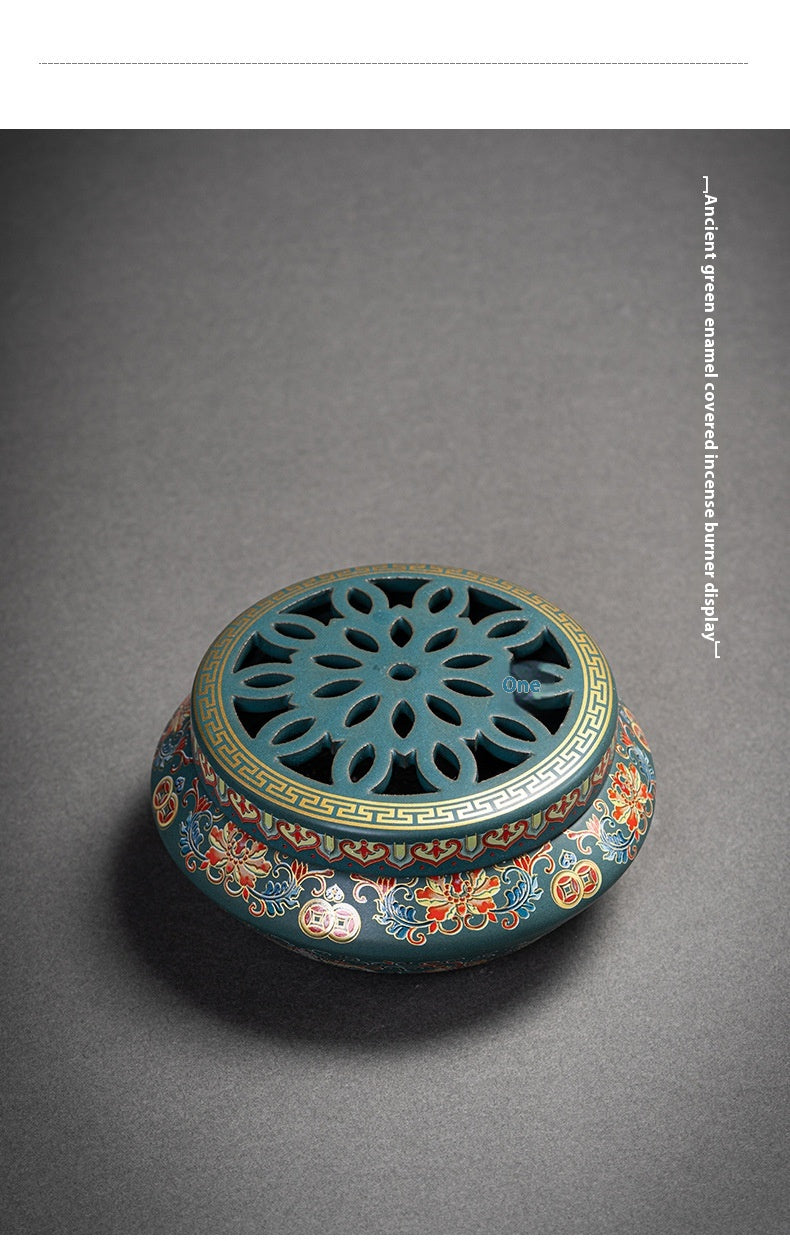 Chinese Style Incense Coil Aromatherapy Furnace Incense Holder
