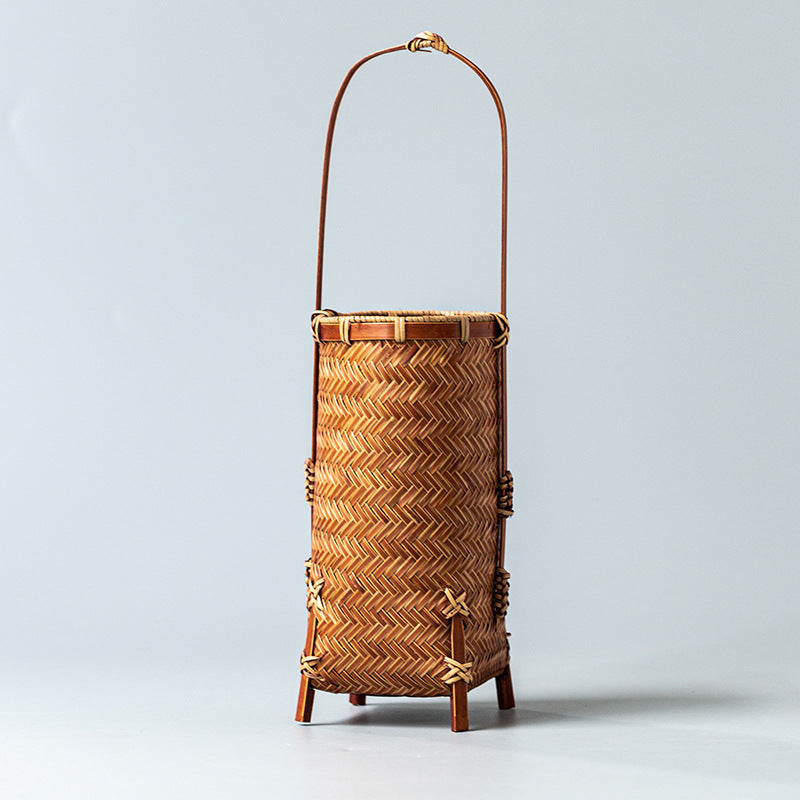 Handmade Bamboo Woven Vase