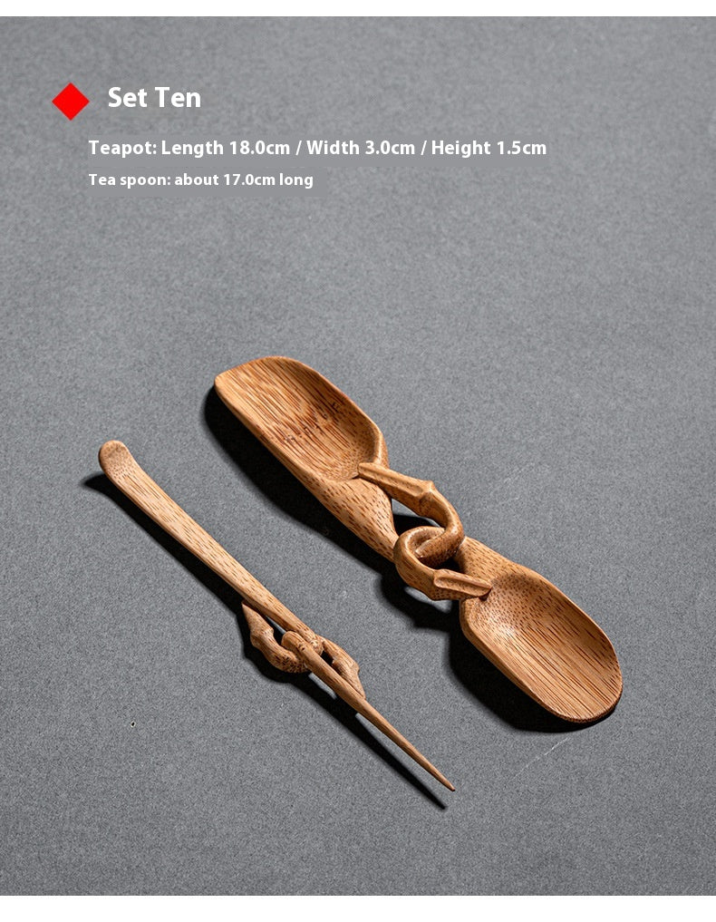 Premium Bamboo Tea Scoop