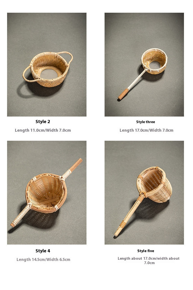 Chinese Retro Bamboo Tea Strainer