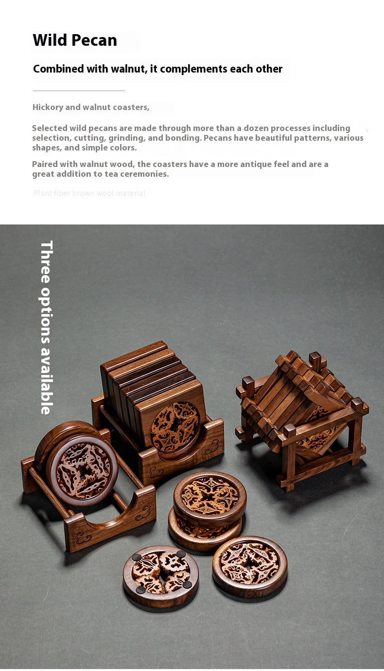 Walnut Coasters