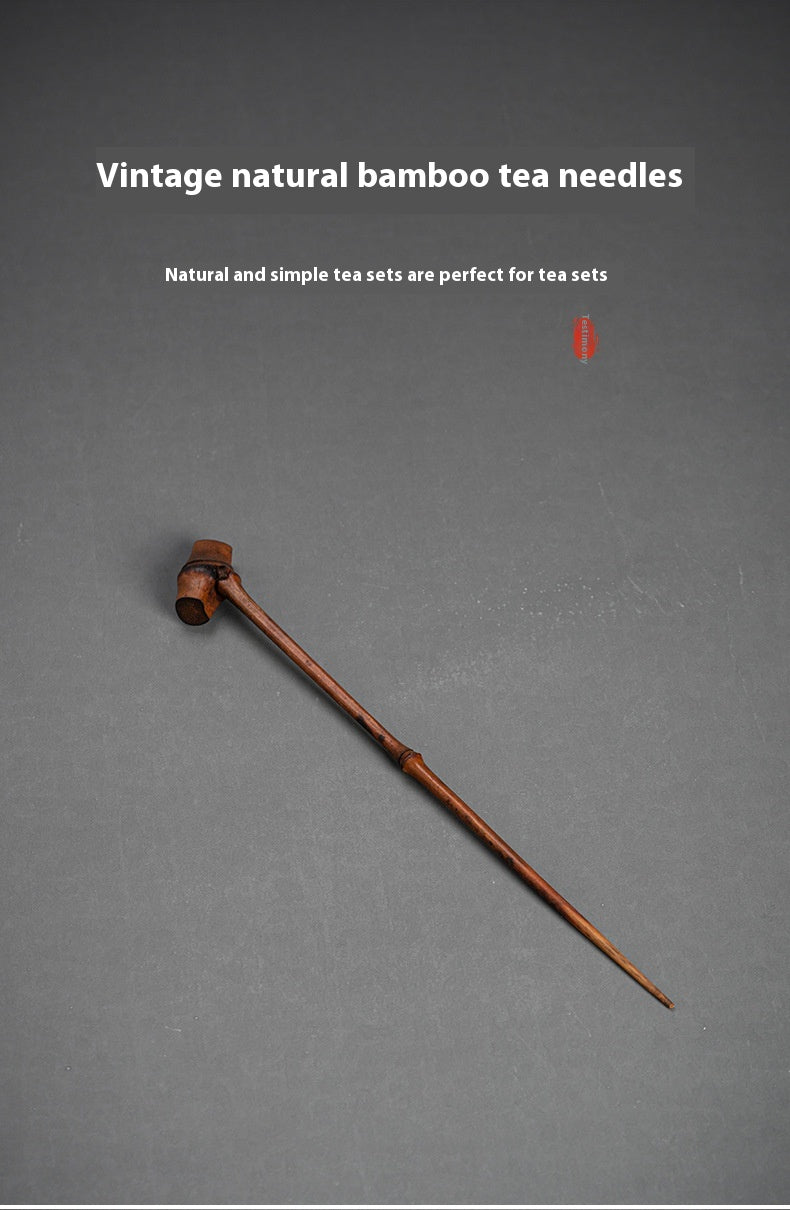 Chinese Style Bamboo Tea Needle Tea Knife