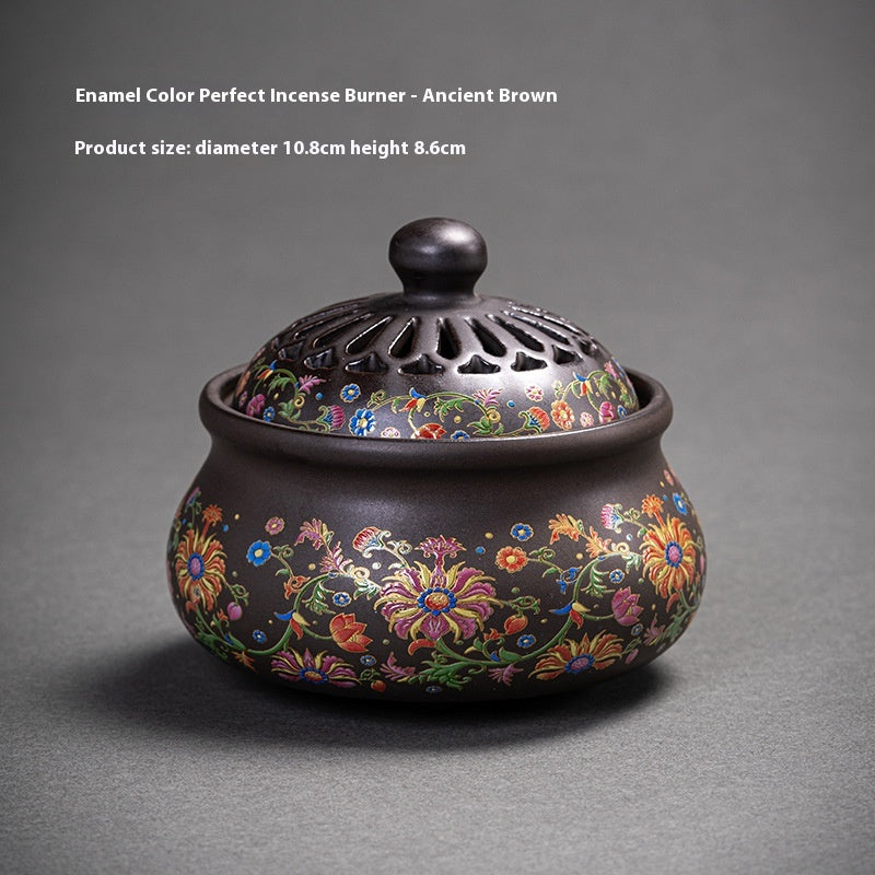 Chinese Style Incense Coil Aromatherapy Furnace Incense Holder