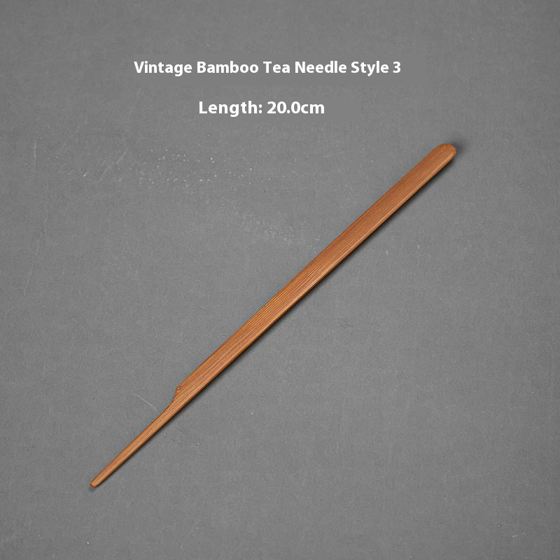 Chinese Style Bamboo Tea Needle Tea Knife