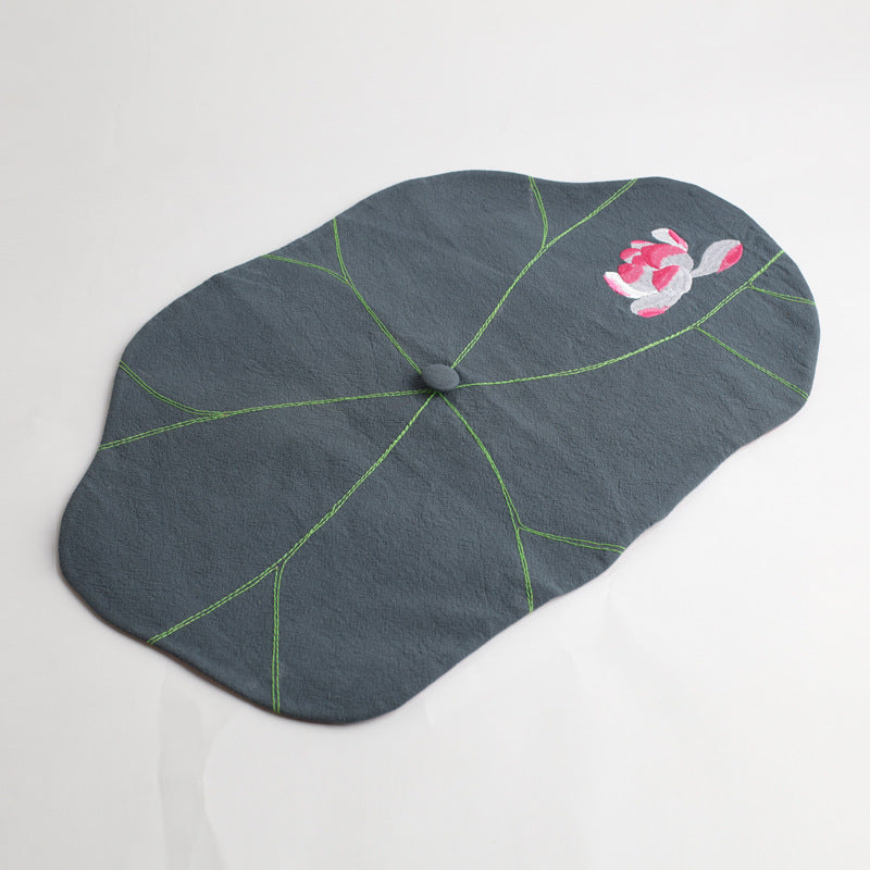 Chinese Style Fabric Small Tea Mat Coaster