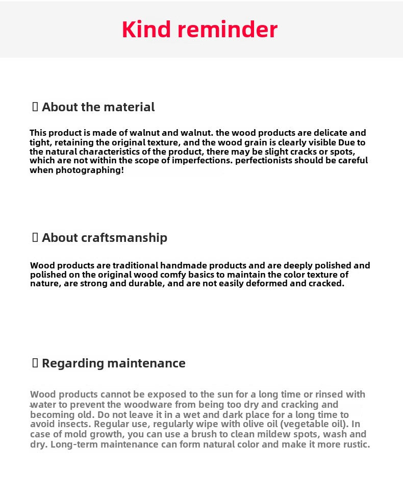 Walnut Wood Lacquer Box Food Box