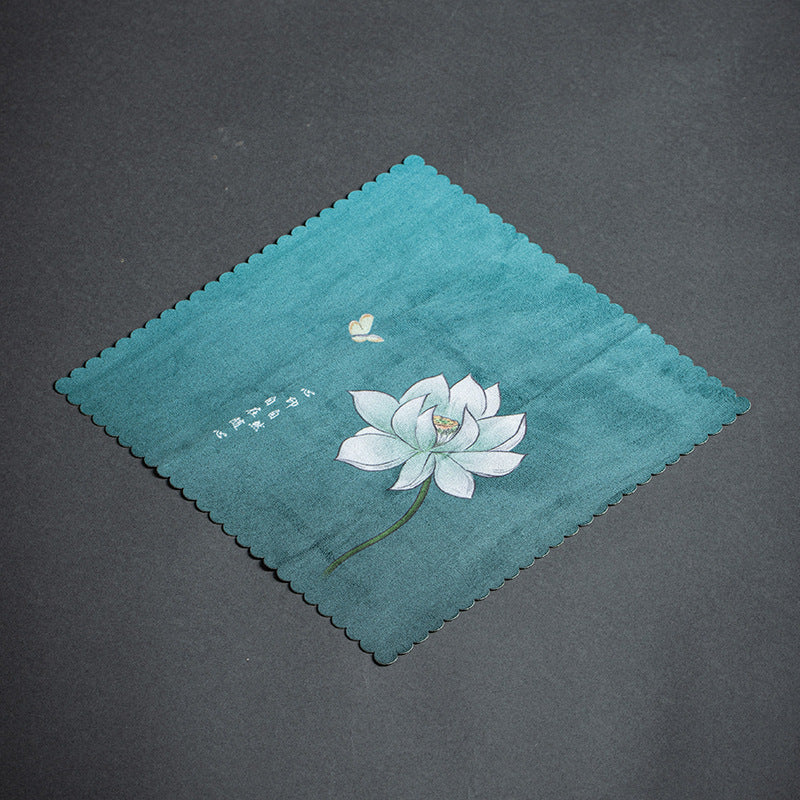 Chinese Suede Small Tea Towel