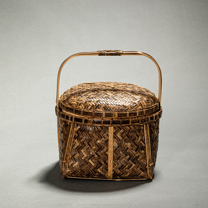 Chinese Retro Bamboo Food Container