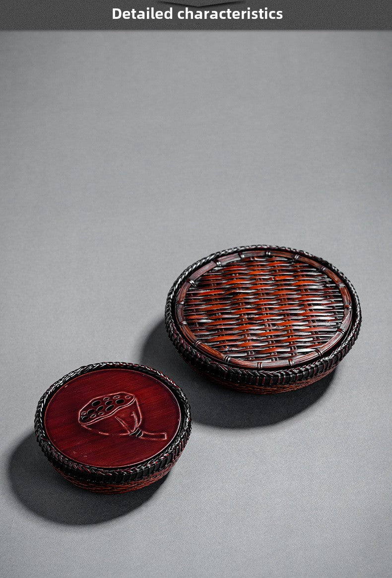 Simple Bamboo-Woven Tray