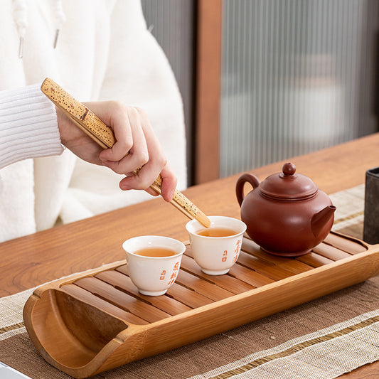Bamboo Tea Tongs