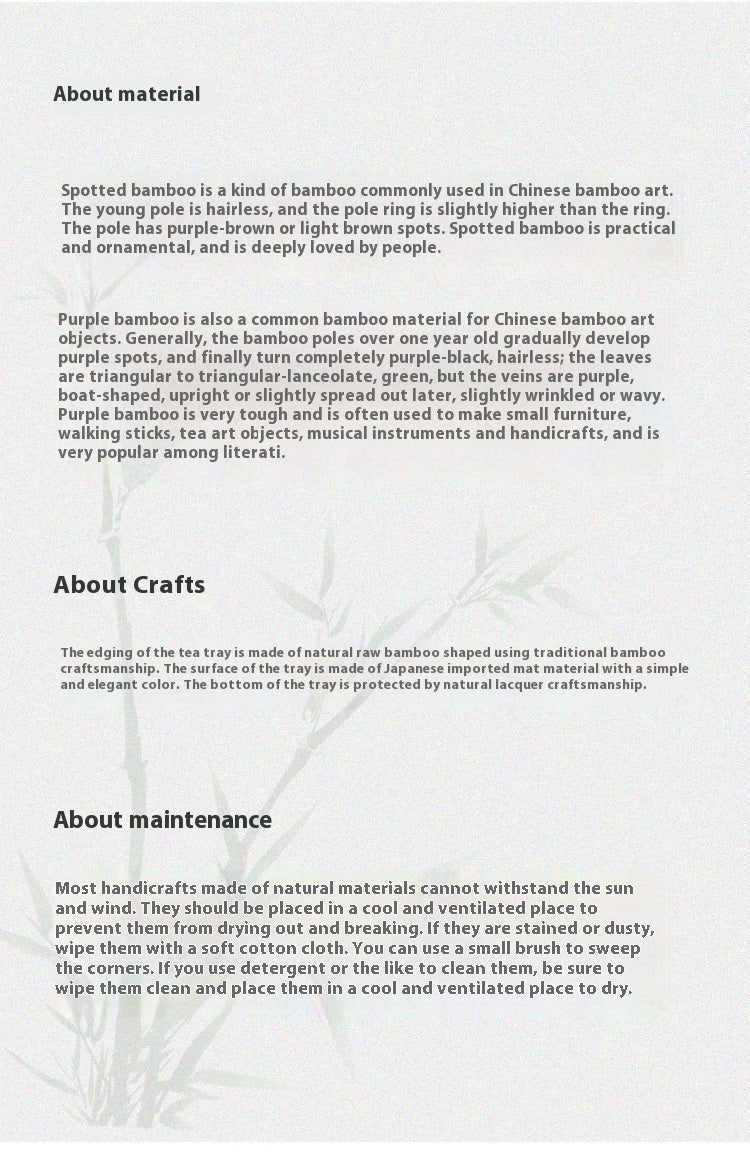 Seigai Lacquer Tea Tray