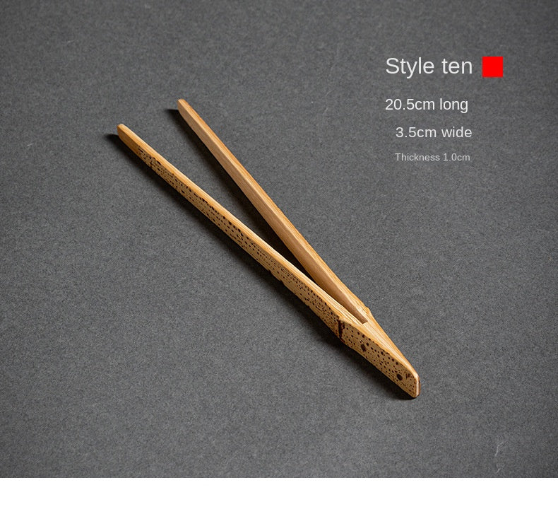 Bamboo Tea Tongs