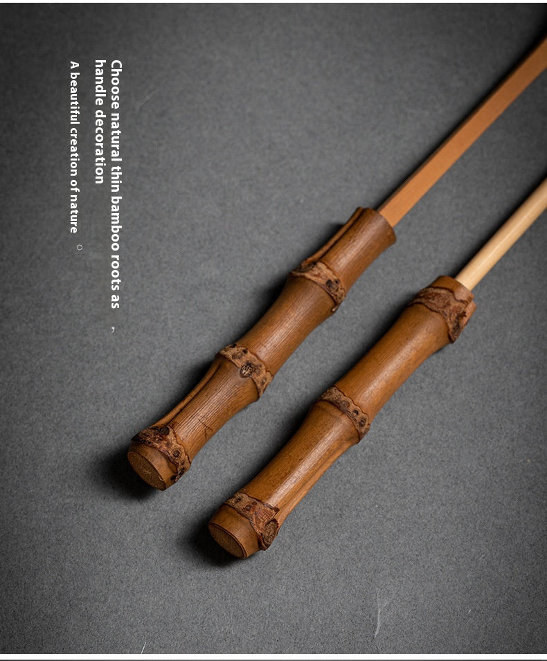 Bamboo Tea Scoop Three-Piece Set