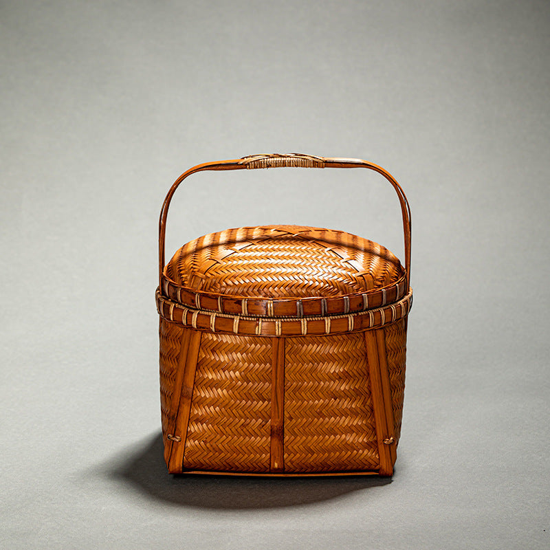 Chinese Retro Bamboo Food Container