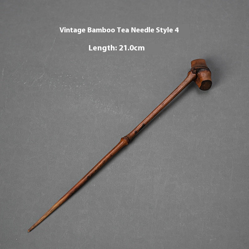Chinese Style Bamboo Tea Needle Tea Knife