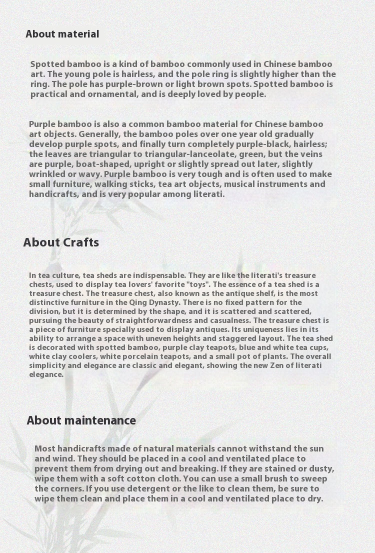 New Purple Bamboo Tray