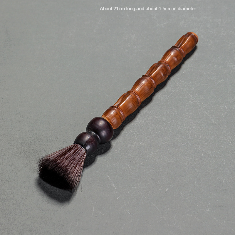 Chinese Style Old Bamboo Root Teapot Brush