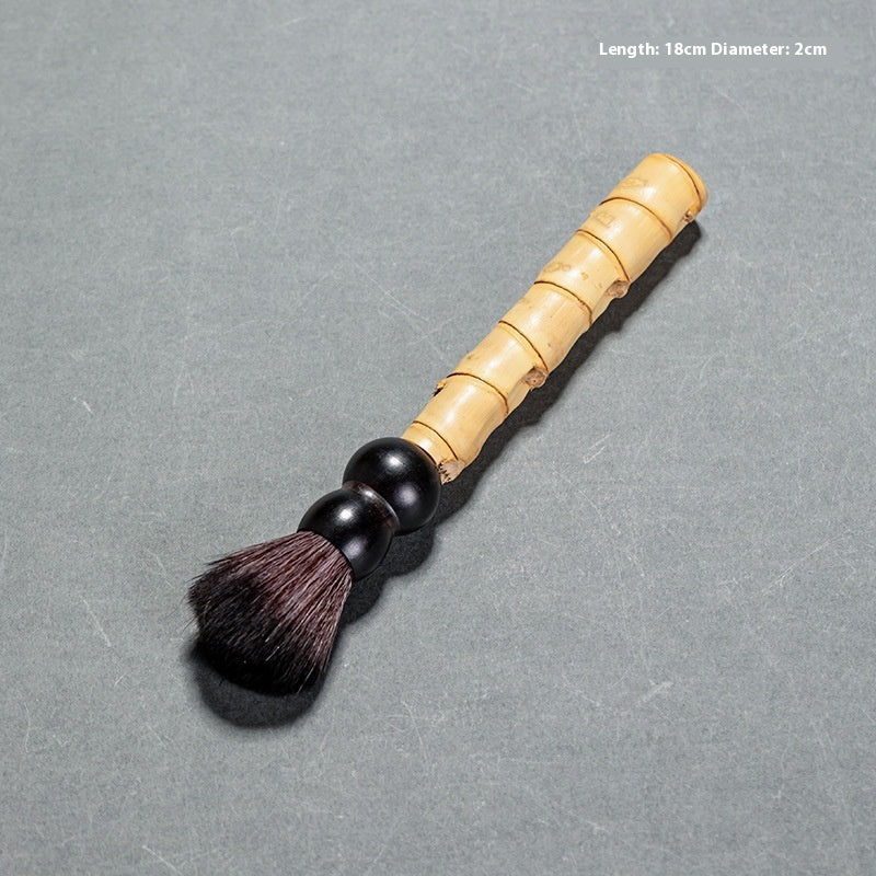 Black Bamboo Whip Pot Maintenance Pen Kung Fu Tea Set