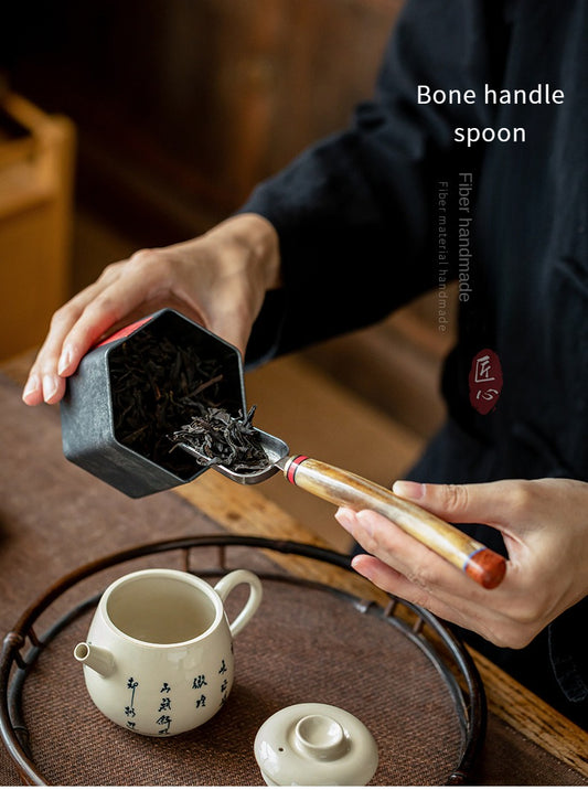 Chinese Style Stainless Steel Tea Spoon