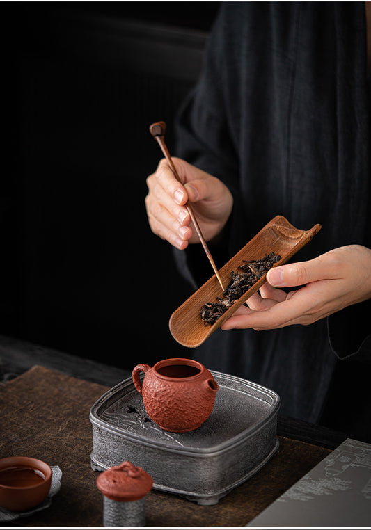 Chinese Style Bamboo Tea Needle Tea Knife