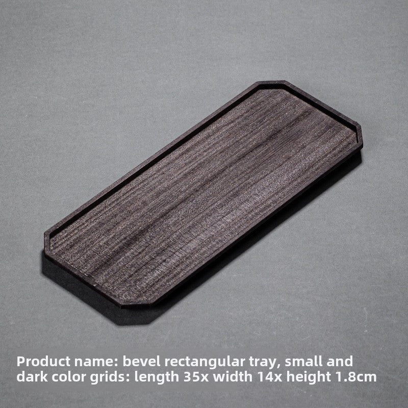 Solid Wood Dry Pour Tea Tray