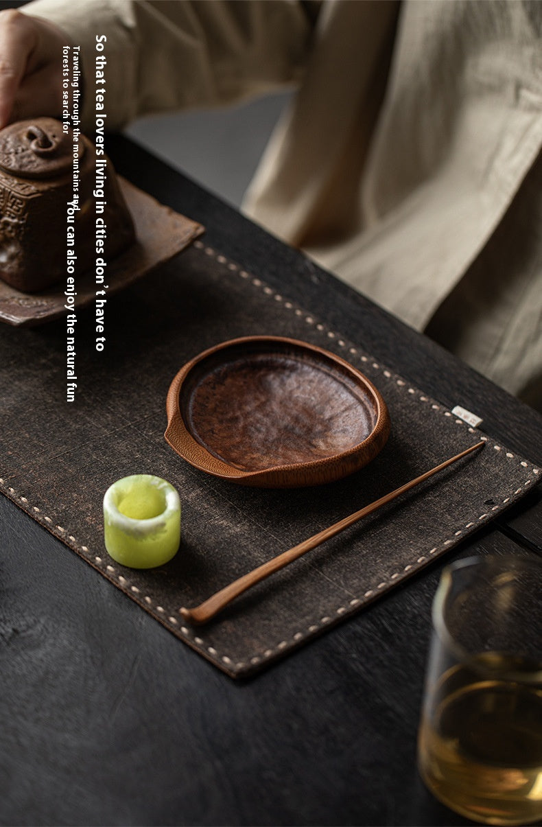精巧な手作りの禅竹茶杓