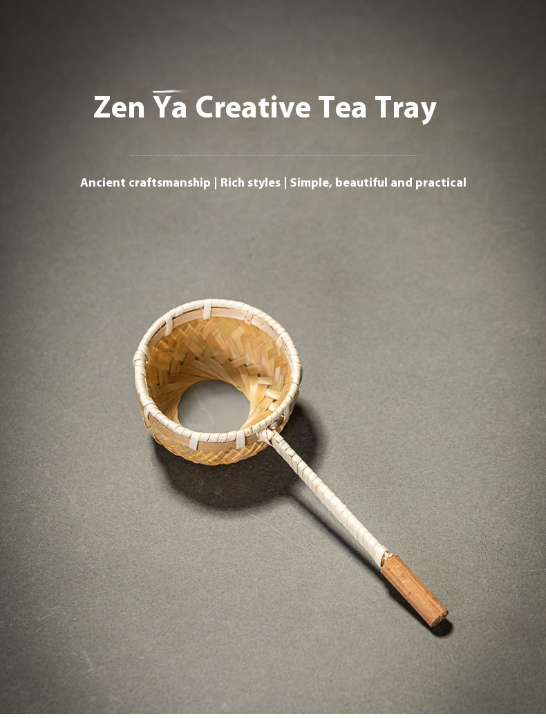 Chinese Retro Bamboo Tea Strainer
