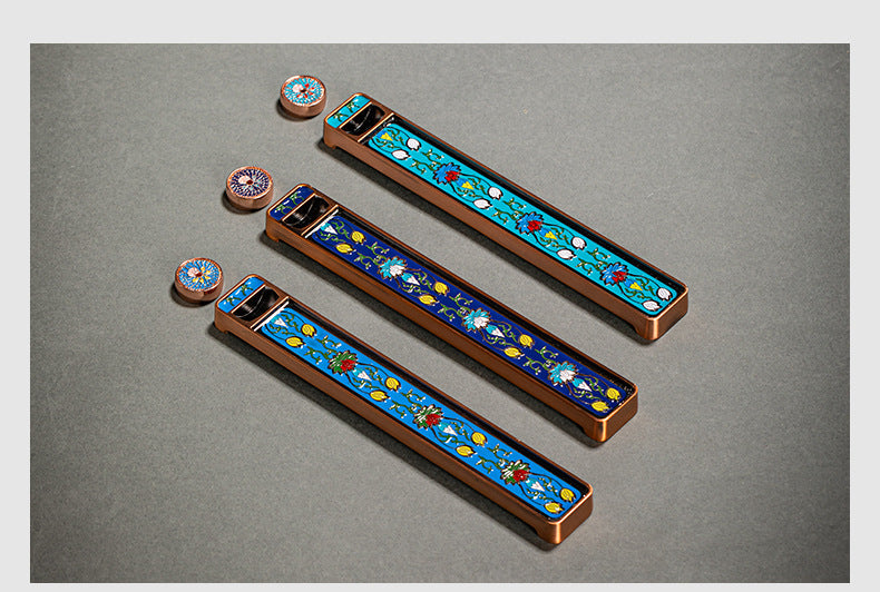 European Retro Zinc Alloy Incense Holder