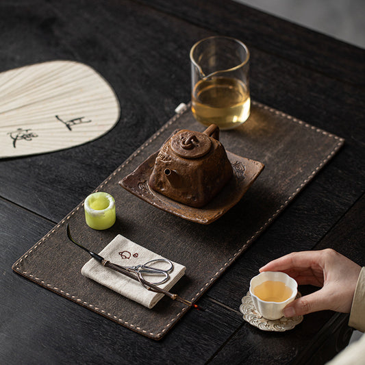 Vintage Fragrant Cloud Silk Tea Mat