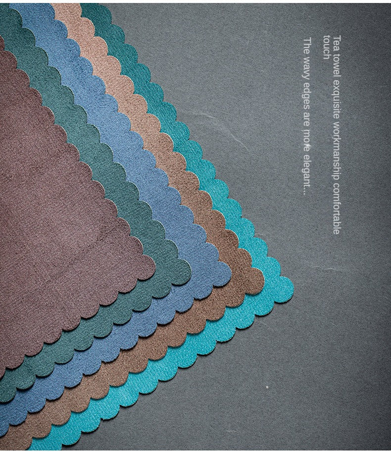 Chinese Suede Small Tea Towel