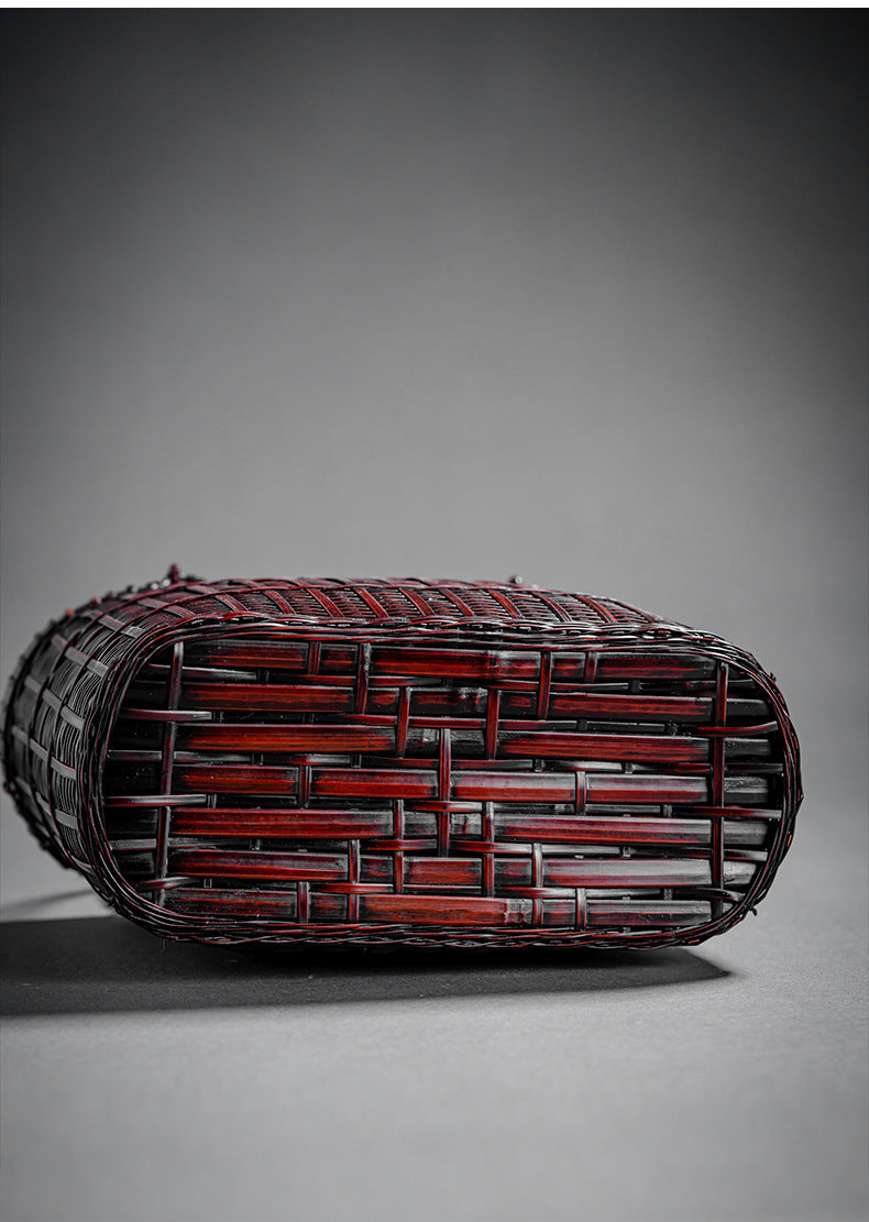 Retro Bamboo Woven Bag