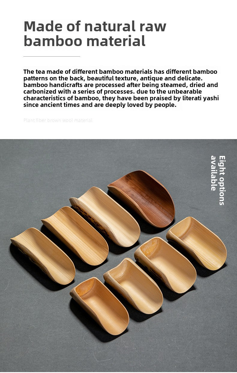 Handmade Mei Fei Bamboo Tea Scoop