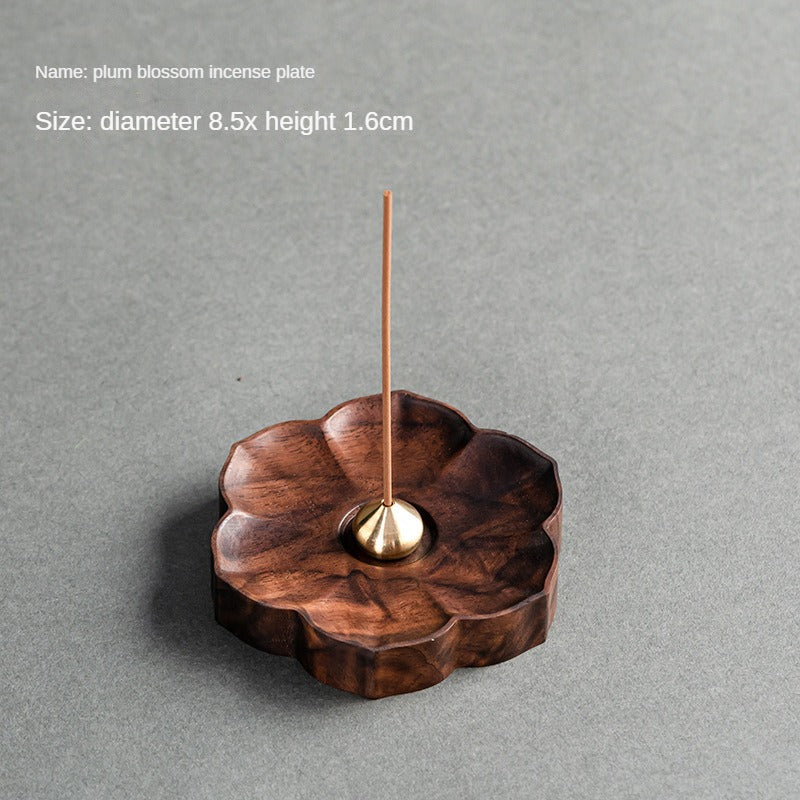 Wooden incense ware