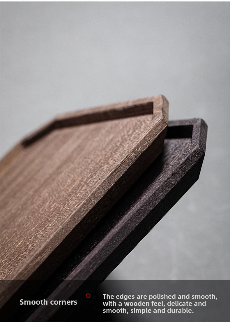 Solid Wood Dry Pour Tea Tray